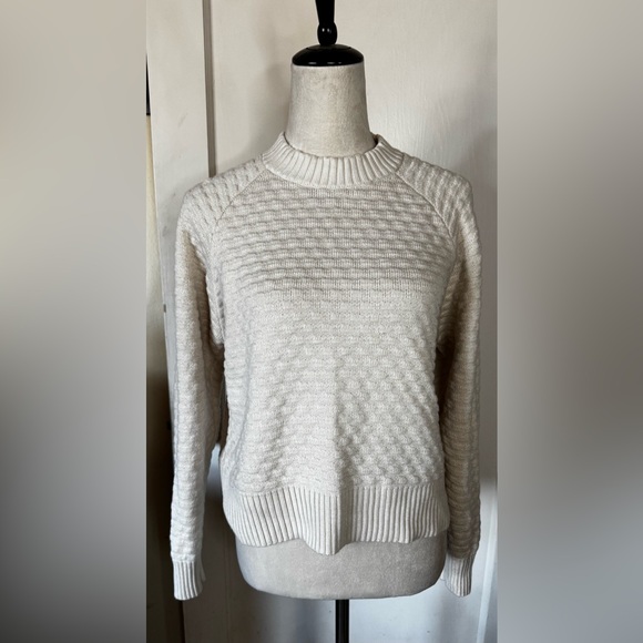 Lululemon Texture Play Crew Sweater Comfy Cable knit cashmere athleisure lounge - Picture 1 of 8